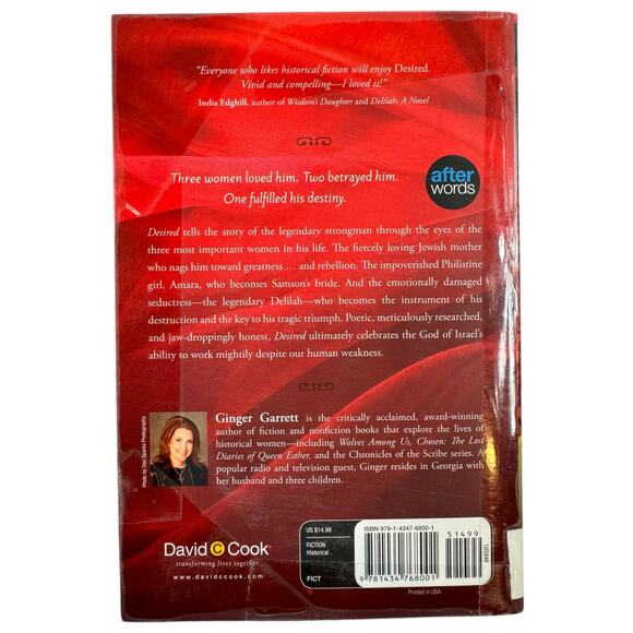 Desired by Ginger Garrett (Paperback) - Picture 2 of 8